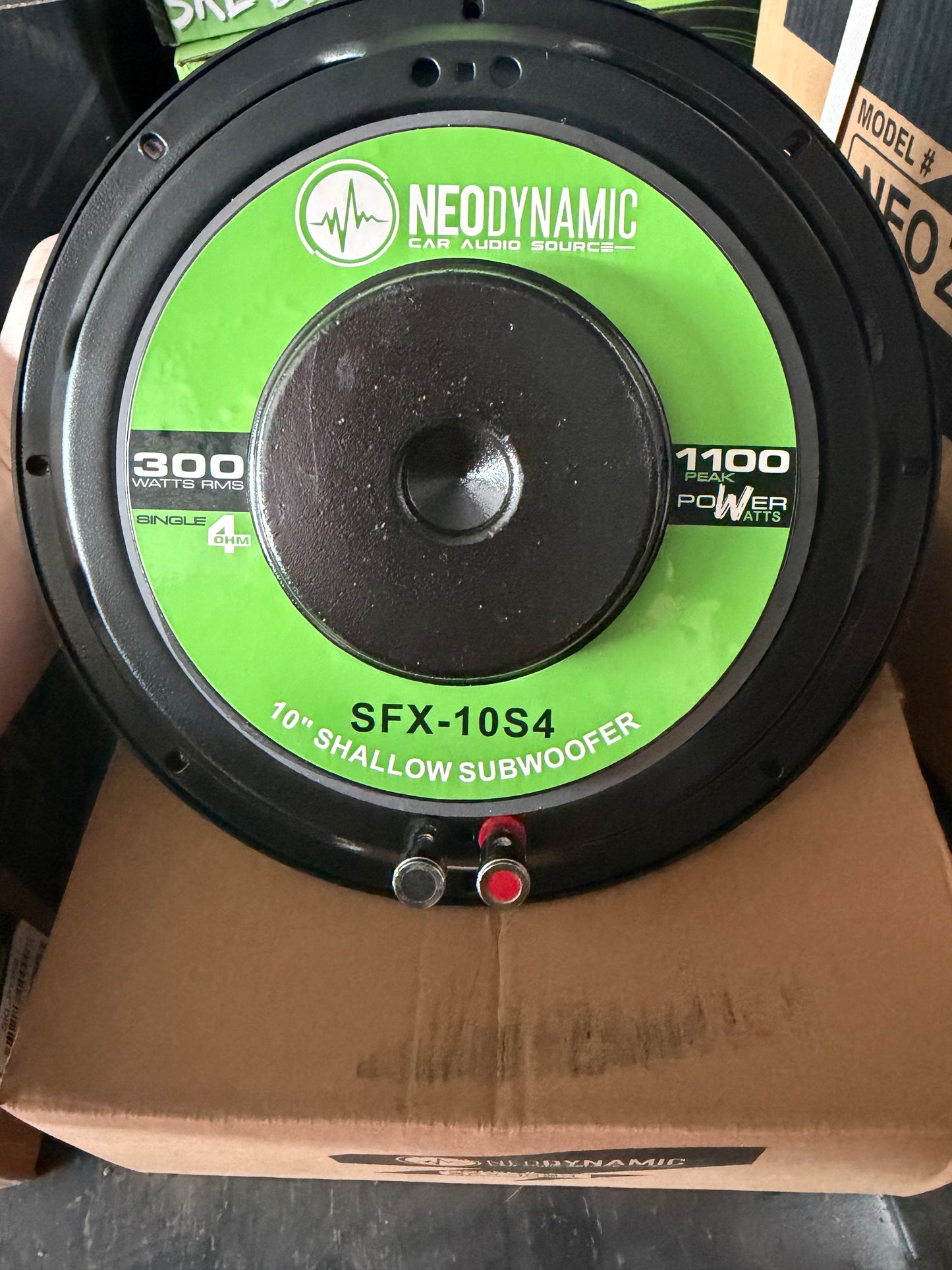 Neodynamic NEO-SFX10S4 • Shallow 10-INCH SUB (EA)