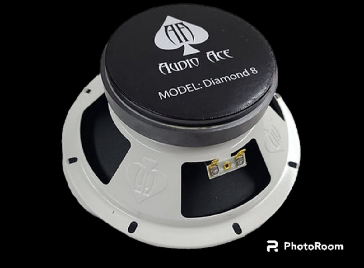 Diamond 8" - Mid Range (Pair) [Black or White]