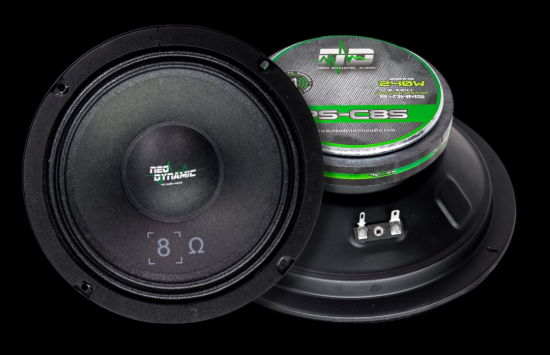Neodynamic PS-C8S » 8-INCH MID LOW SEALED PRO AUDIO SPEAKER • 8 OHM (PAIR)